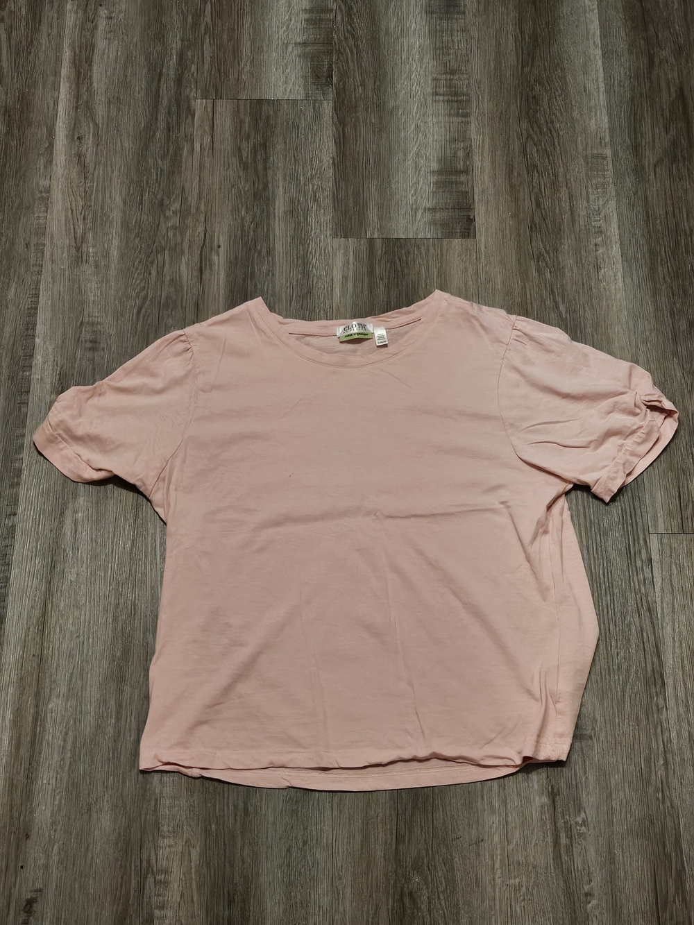 Cloth by Design Dusty Pink Short Sleeve Crew Tee